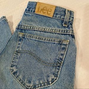 Lee jeans, true vintage, high waisted, light wash blue